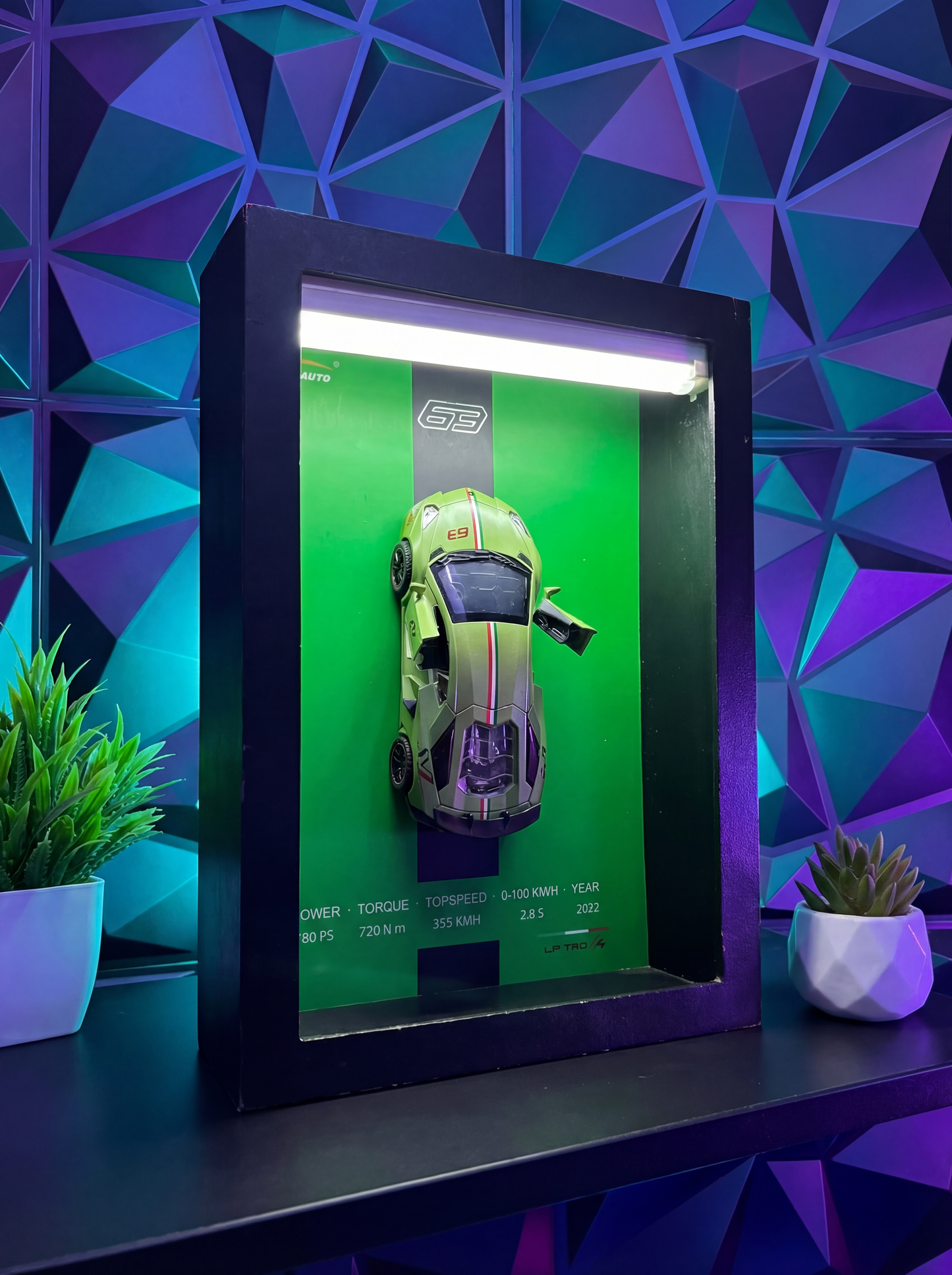 Ramki 3D z Unikatowymi Samochodami