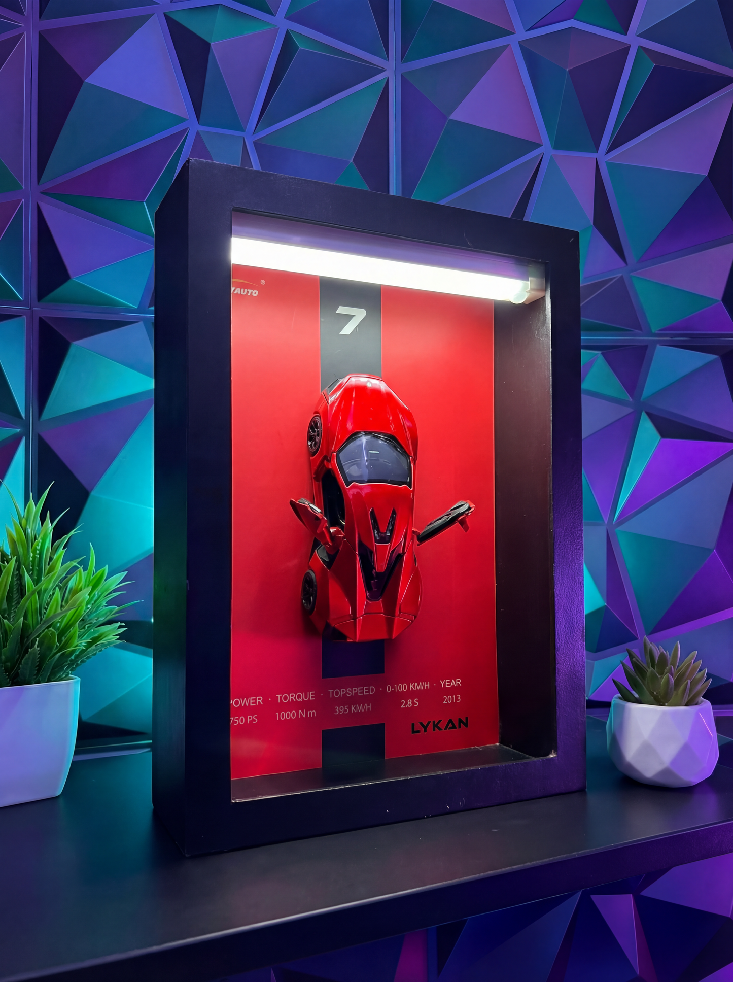 Ramki 3D z Unikatowymi Samochodami